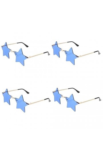 ABOOFAN 4 Paires Personnalité Lunettes De Soleil Photo Mode Valentine Femmes Soleil Sans Monture Femmes Femmes Fête Vacances 