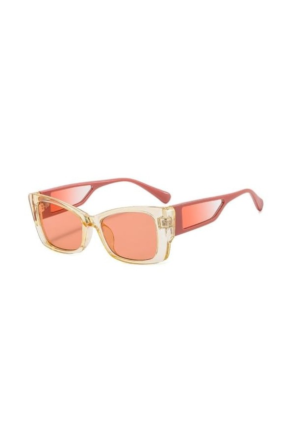 MUTYNE Petites Lunettes de Soleil Oeil de Chat Femmes Mode Triangle Rétro Hommes Lunettes de Soleil Luxe Vintage Nuances Carr