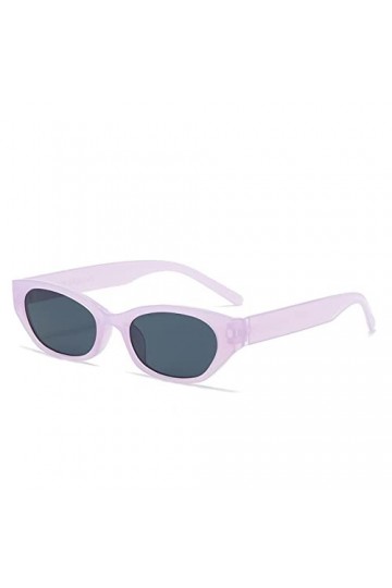Oeil de Chat Petite Monture Hommes Femmes Lunettes de Soleil en Plein air Vacances Mode Tendance UV400 Lunettes de Soleil Cad
