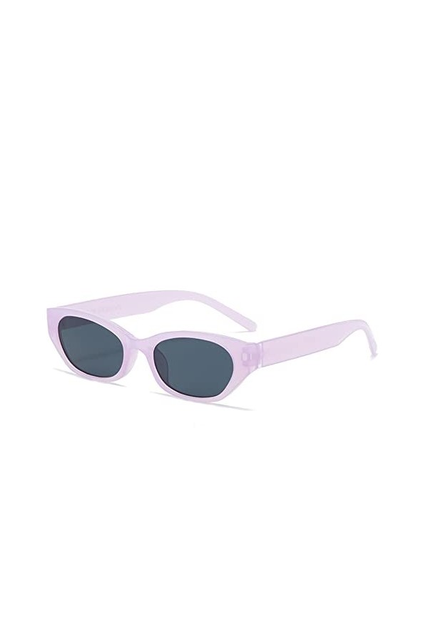 Oeil de Chat Petite Monture Hommes Femmes Lunettes de Soleil en Plein air Vacances Mode Tendance UV400 Lunettes de Soleil Cad