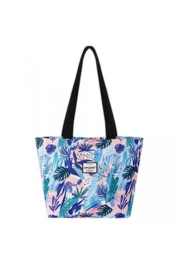 HAWEE Mode Femme Sac à Bandoulière avec Zip Grande Capacité Sac Dépaule Imperméable Léger Sac Fourre-Tout Loisir Sac à Provi