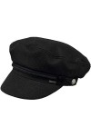 Barts Skipper Cap Béret, Noir Black 0001 , Unique Taille Fabricant: UNI Femme