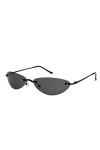 KSXYH The Matrix Neo Costume Lunettes de Soleil polarisées pour Hommes et Femmes Monture sans Monture Lunettes de Soleil de C