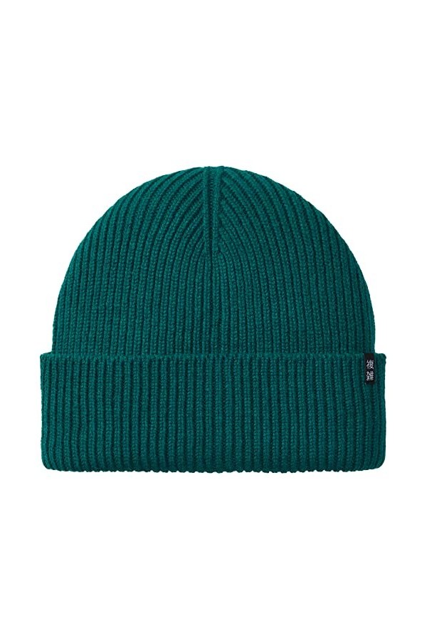 Enter the Complex® Bonnet dhiver en laine mérinos - Tao - 100 % laine mérinos - Bonnet en tricot doux et élastique - Pour ho