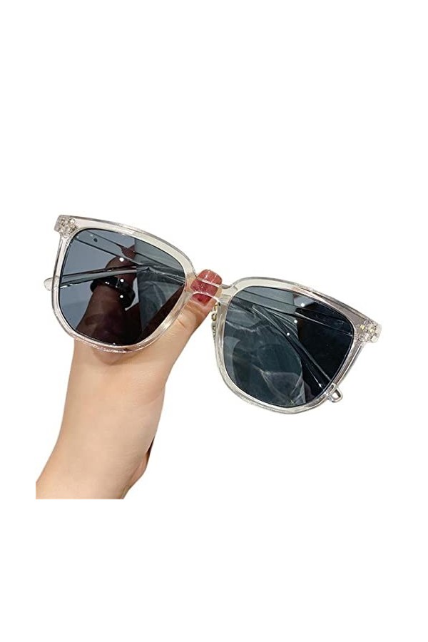 UYUME Lunettes de Soleil de Mode, Lunettes de Soleil Femmes Lunettes de Soleil de Voyage Lunettes rétro féminines Couleur : 