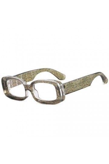 MUTYNE Mode Motif Coloré Carré Femmes Lunettes de Soleil Rétro Clair Bonbons Dégradé Lunettes Hommes Tendance Lunettes de Sol