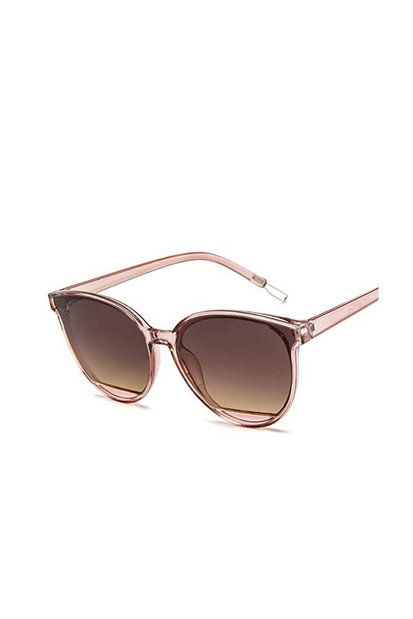 YIERJIU Lunettes Nouvelle Marque Vintage Lunettes de Soleil Femmes Classique en Plastique De Lunettes de Soleil pour Femmes M