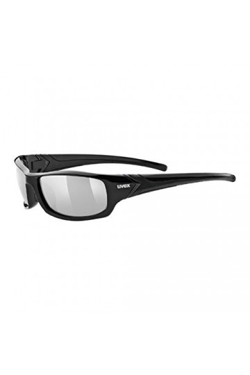uvex Sportstyle 211 - Lunettes de Sport pour Hommes et Femmes - Effet Miroir - Confort et Maintien Parfait Sans Points de Pre