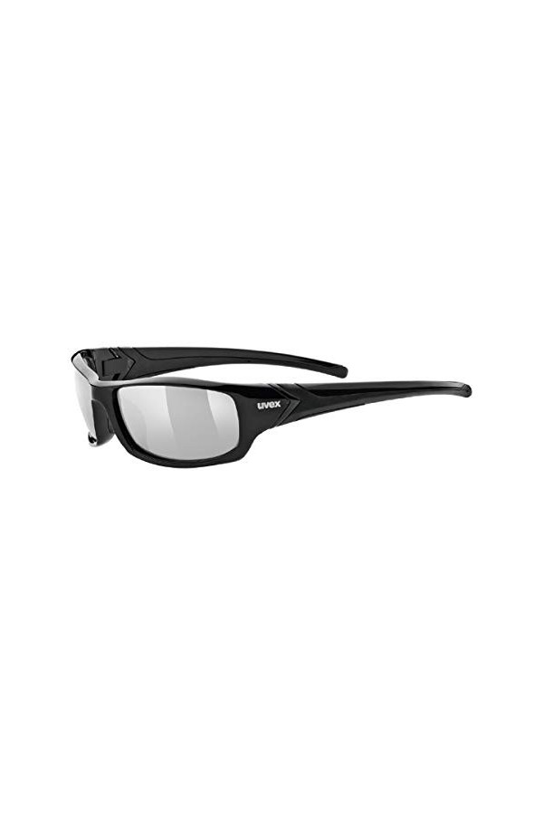 uvex Sportstyle 211 - Lunettes de Sport pour Hommes et Femmes - Effet Miroir - Confort et Maintien Parfait Sans Points de Pre