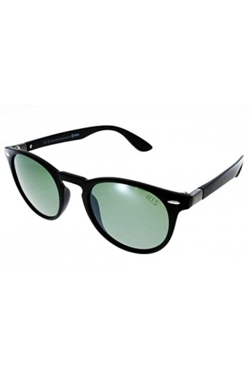 HIS HPS08118-1 Lunettes de soleil Green With Silver Flash