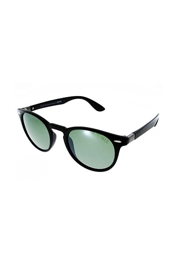 HIS HPS08118-1 Lunettes de soleil Green With Silver Flash