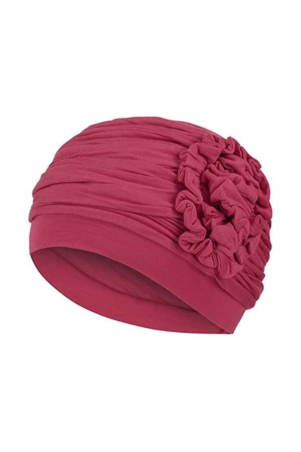 Christine Headwear Lotus Turban Bandeau, Red Burn, Taille Unique aux Femmes
