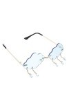 CALLARON 4 Pièces Lunettes De Soleil Nuage En Forme De Lunettes Goutte De Pluie Disco Verre Nuage Lunettes Nuage En Forme De 
