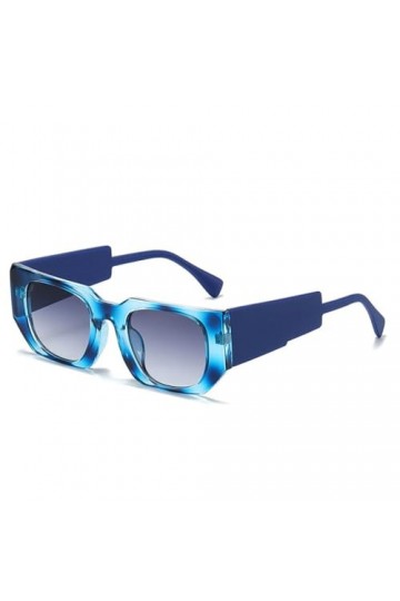 MUTYNE Lunettes de Soleil Carrées de Mode Populaires Femmes Lunettes Dégradées Colorées Nuances UV400 Hommes Lunettes de Sole