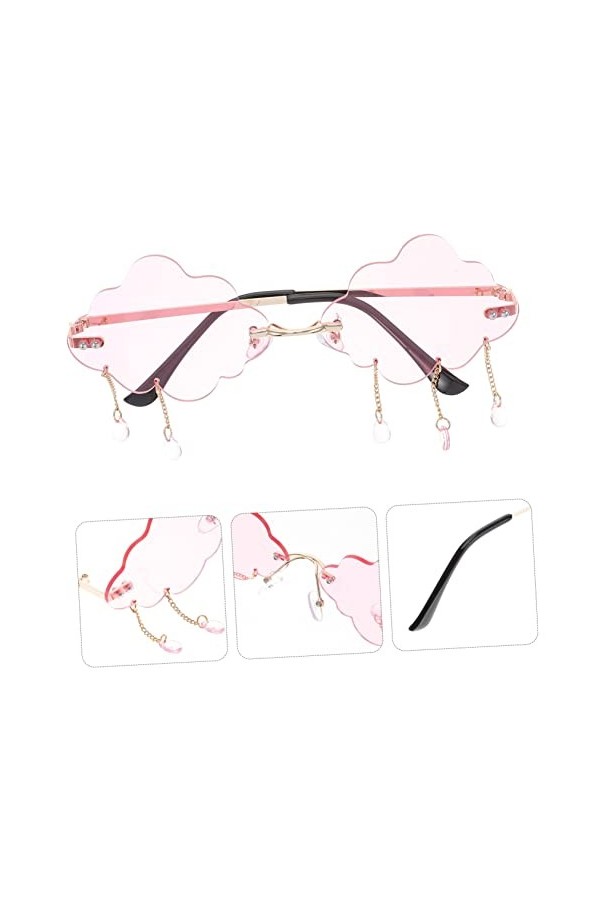 SOIMISS 4 Pièces Des Lunettes De Soleil Lunettes De Soleil Disco Lunettes Cool Jolies Lunettes De Soleil Pour Femmes Lunettes