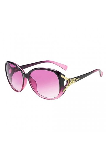 NOGRAX Lunettes De Soleil Lunettes De Soleil Lunettes De Soleil Pour Femmes-Purple-Show