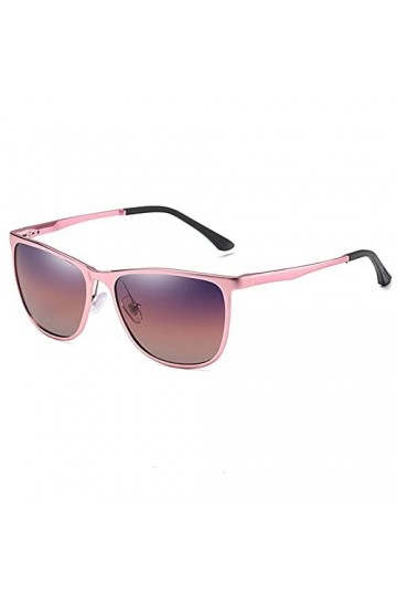 HQX Lunettes de soleil polarisées pour hommes Lunettes de soleil bicolores polarisées pour femmes UV400 Matériau de la lentil