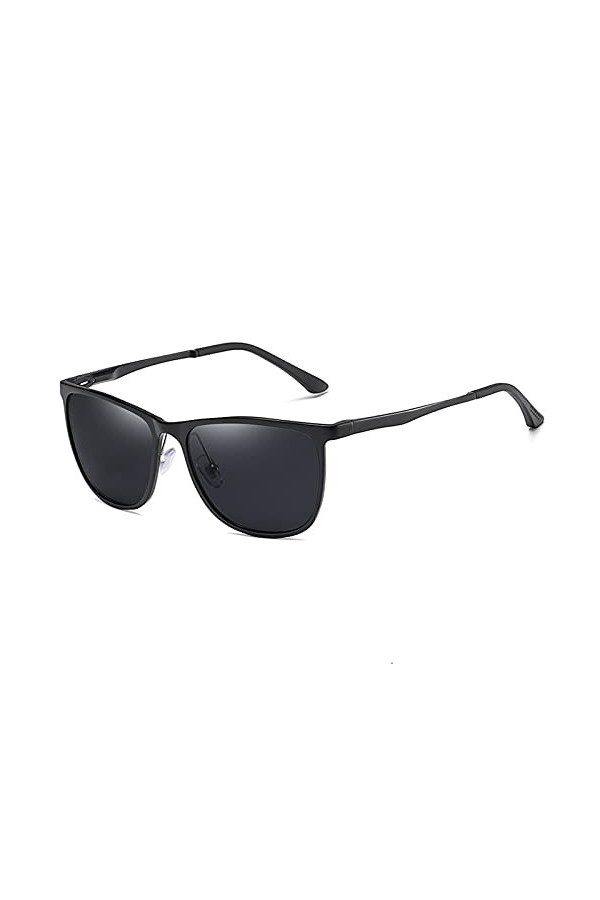 HQX Lunettes de soleil polarisées pour hommes Lunettes de soleil bicolores polarisées pour femmes UV400 Matériau de la lentil