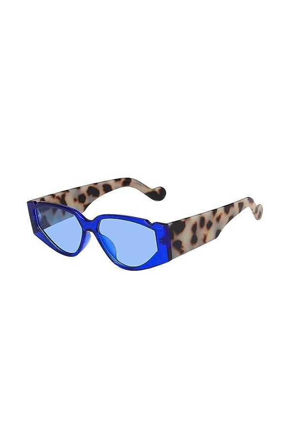 Lunettes de soleil Cat Eye Femmes Hommes Retro Punk Lunettes Shades UV400 Lunettes de soleil, 2, taille unique