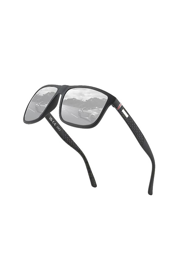 Lunettes de soleil polarisées pour hommes et femmes. cadres vintage / classiques / élégants. objectifs haute définition. golf