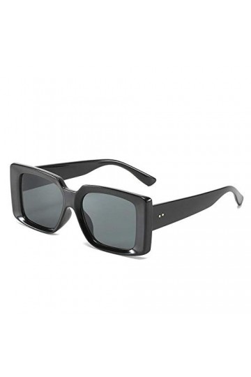 DLSM Fashion Square Hommes Femmes Lunettes de soleil Black Leopard Rectangle Unisexe Travel Uv400 Lunettes très propres pour 