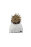Eisbär Nelia Lux Mü Bonnet pour Femme Taille Unique Blanc/Marron