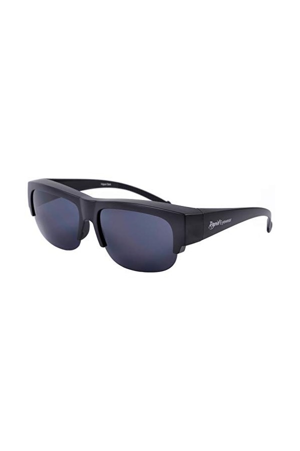Rapid Eyewear ‘Vogue Dark’ Surlunettes de soleil avec verres foncés de catégorie 4 pour hommes et femmes. Pour une utilisatio