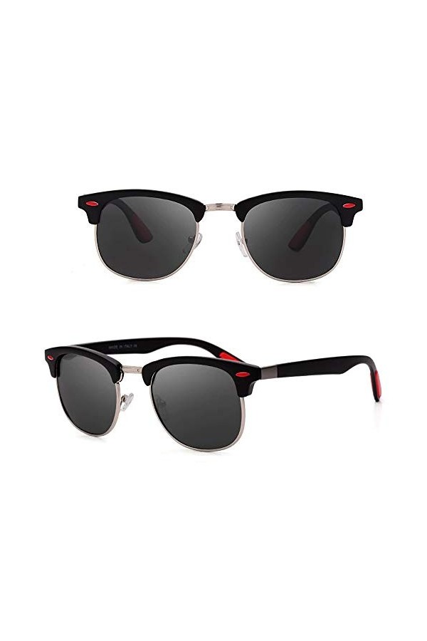 24 JOYAS - Lunette de soleil - Femme Noir Noir