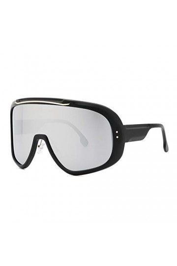 HRWVOR Grand Cadre Lunettes de Soleil Men Femmes Mode Personnalité Concepteur Style Star Star Star Star Sports Sports Sports 