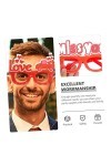 ABOOFAN 12 Pcs Amour Lunettes Mariée Lunettes Lunettes Pour Femmes Femmes Montures De Lunettes Lunettes De Fête Mariée Lunett
