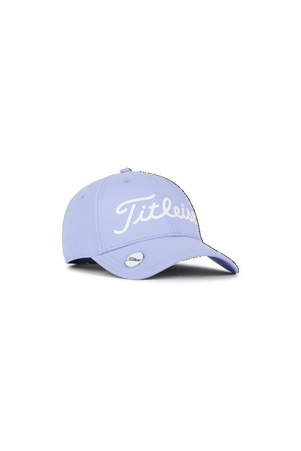 TITLEIST Players Performance Ball Marker Casquette de Baseball, Lavender/Blanc, Taille Unique Femme