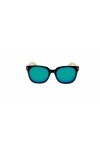 rainbow safety Lunettes de Soleil POLARISÉES Miroir en Bois Vintage Femme Homme RWC-Green-Mirror