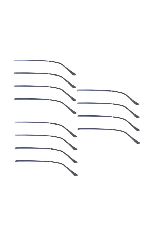 Angoily 6 Paires Jambes De Lunettes Réparation De Lunettes Bras De Lunettes Branches Pour Lunettes Pièces De Rechange Pour Lu