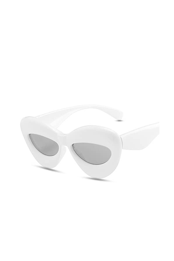 EkeNoz Lunettes de soleil œil de chat for hommes et femmes, for vacances en plein air, plage, fête, tendance, Shopping, sport