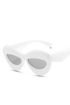 EkeNoz Lunettes de soleil œil de chat for hommes et femmes, for vacances en plein air, plage, fête, tendance, Shopping, sport