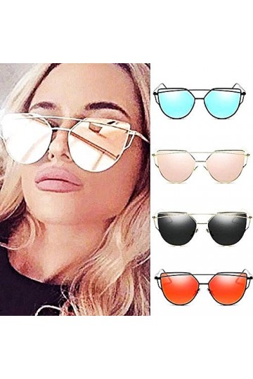 Inception Pro Infinite Lunettes de soleil femme - femme - vert - transparent - chat - vintage - oeil de chat - monture double