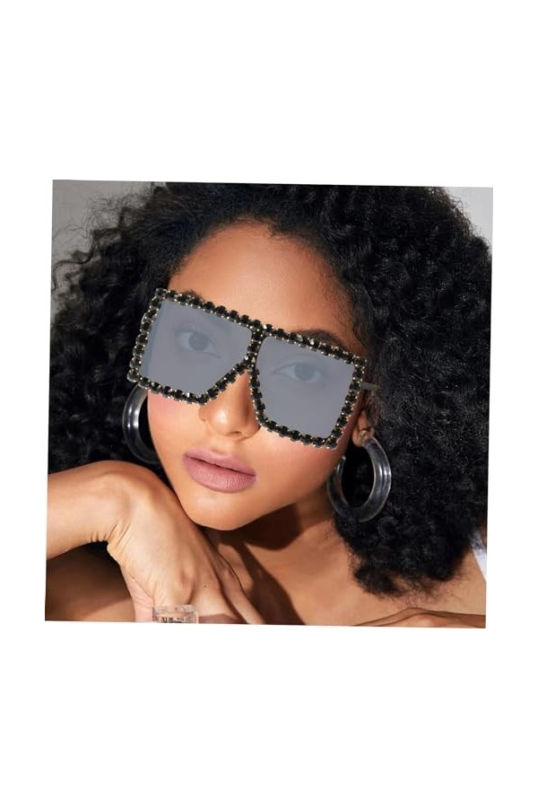 PRETYZOOM Lunettes De Soleil Décoratives 2 Pièces Accessoires De Photographie De Rue Miss