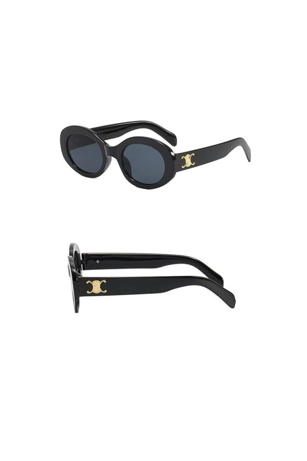 RUDELL Femme Soleil Lunettes Sunglasses Verres Polarisées Lunettes De Soleil Lunettes De Soleil Vintage Big Face Oval Frame L