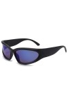 RUDELL Femme Soleil Lunettes Sunglasses Verres Polarisées Lunettes De Soleil Futuristes Cyclisme Punk Lunettes De Soleil De S