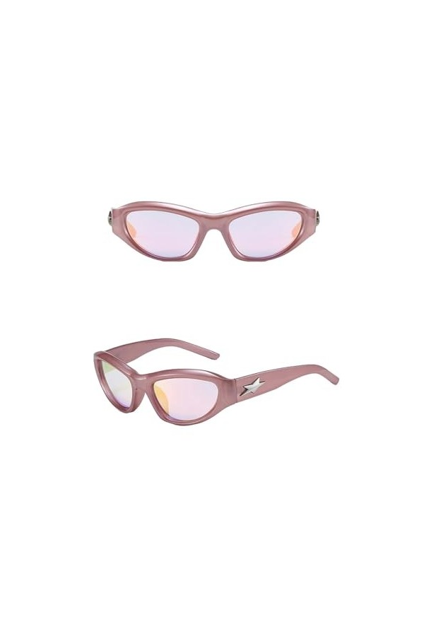 RUDELL Femme Soleil Lunettes Sunglasses Verres Polarisées Lunettes De Soleil Œil De Chat De Personnalité Lunettes De Soleil G
