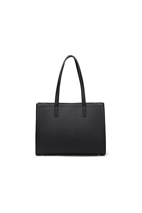 FANDARE Sac Ordinateur Portable Sac à Main pour Femme PU Cuir Sac à Bandouliere Grand Capacité Sac Porté Epaule Sacoche pour 