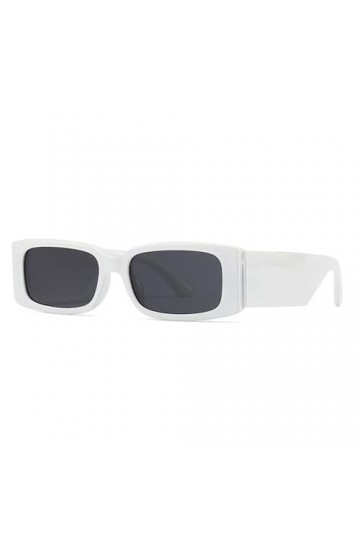 MUTYNE Lunettes de Soleil rectangulaires à la Mode pour Femmes Nuances dégradées UV400 rétro Lunettes à lentilles Claires Mon
