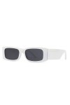 MUTYNE Lunettes de Soleil rectangulaires à la Mode pour Femmes Nuances dégradées UV400 rétro Lunettes à lentilles Claires Mon