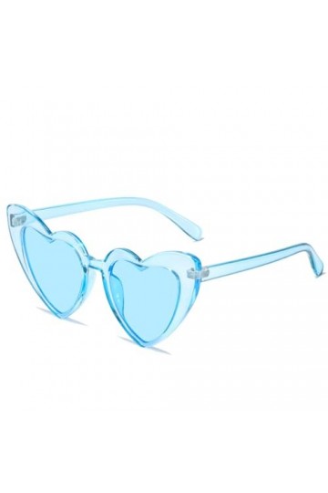 RUDELL Femme Soleil Lunettes Sunglasses Verres Polarisées Lunettes De Soleil Pour Femmes Peach Heart Love Party Lunettes De S