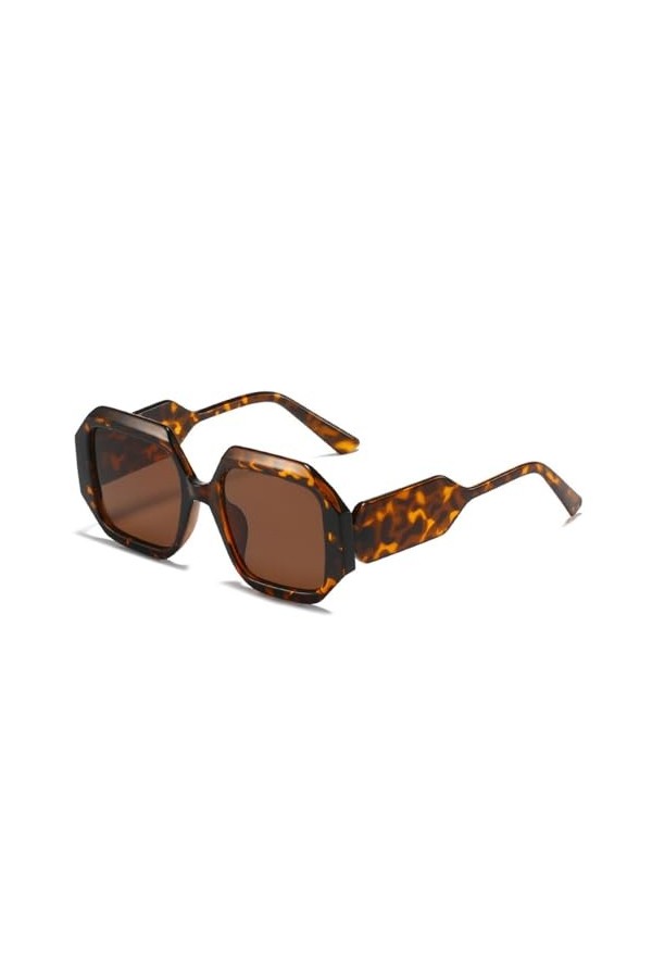 HCHES Lunettes de Soleil Carrées Bonbons Femmes Lunettes de Soleil Vintage All-Match UV400 Femmes Nuances Lunettes dextérieu