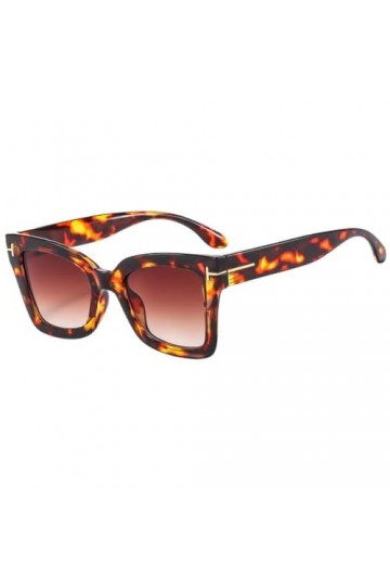 MUTYNE Lunettes de soleil carrées à la mode pour femmes, nuances Vintage, lunettes de soleil bleues de luxe, lunettes UV400, 