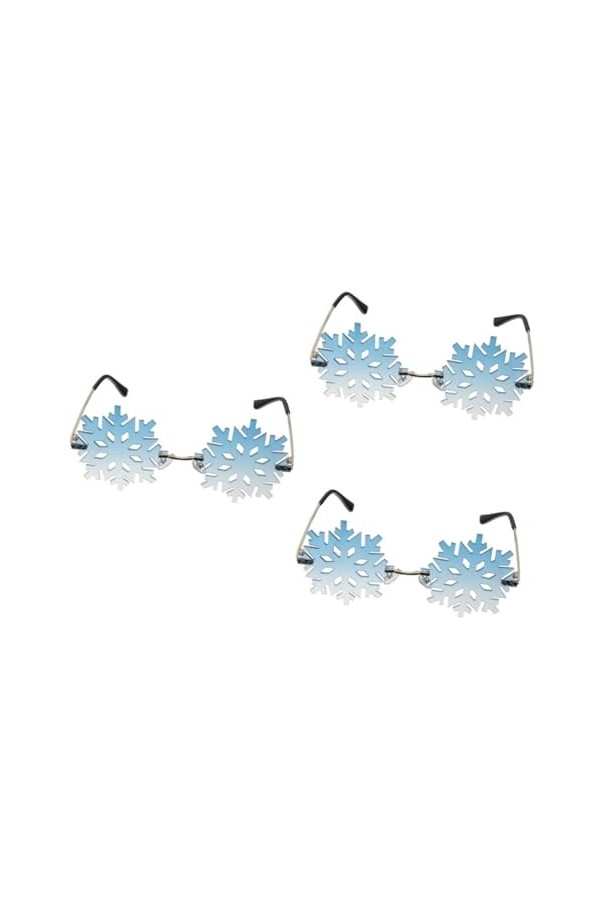 Abaodam 3 Pièces Des Lunettes Jolies Lunettes De Soleil Sans Monture Pour Femmes Lunettes De Fête Pour Enfants Soirée Sonnenb