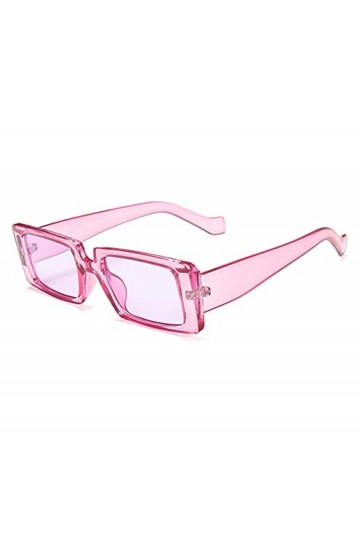 DLSM Square Vintage Petites Lunettes de soleil Femmes Hommes Shades Miroir Soleil Soleil Fête Pêche Golf Conduite Lunettes de