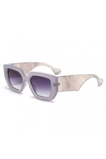 RUDELL Femme Soleil Lunettes Sunglasses Verres Polarisées Lunettes De Soleil Contrastées À Cadre Carré, Visage Rond Pour Femm