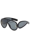 RUDELL Femme Soleil Lunettes Sunglasses Verres Polarisées Lunettes De Soleil Pour Femmes Grande Monture Lunettes De Soleil D’